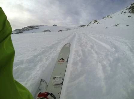 Touren mit ski oder snowboard