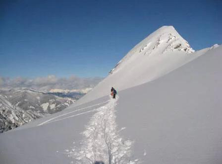 Touren mit ski oder snowboard