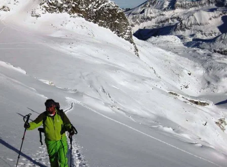 Touren mit ski oder snowboard
