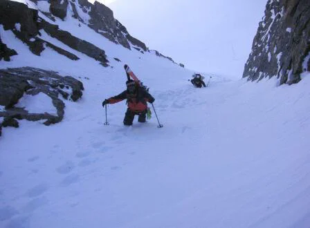 Touren mit ski oder snowboard