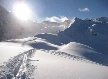 Touren mit ski oder snowboard